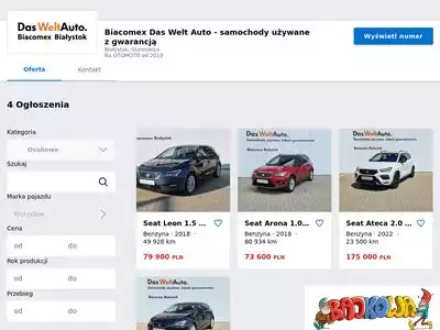 biacomexdasweltauto.otomoto.pl