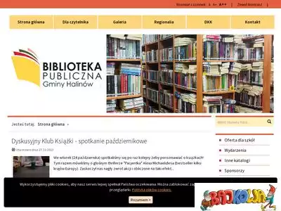 biblioteka.halinow.pl