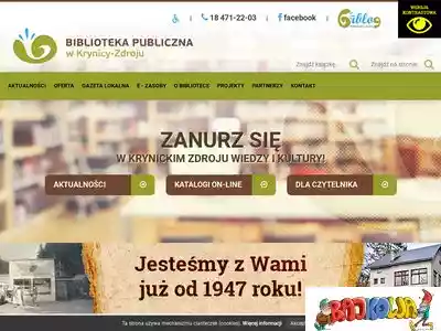 bibliotekakrynica.pl