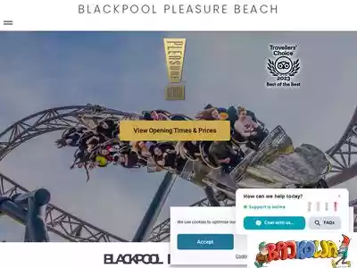 blackpoolpleasurebeach.com