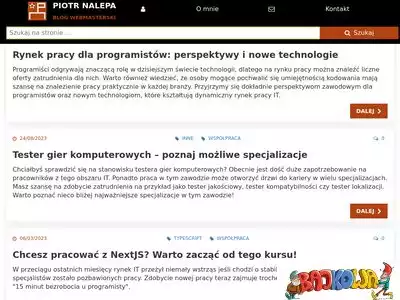 blog.piotrnalepa.pl