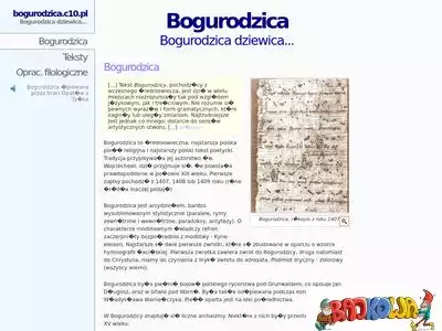 bogurodzica.c10.pl