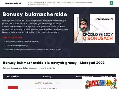 bonuspedia.pl