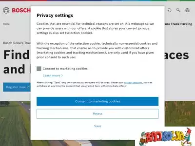 bosch-secure-truck-parking.com