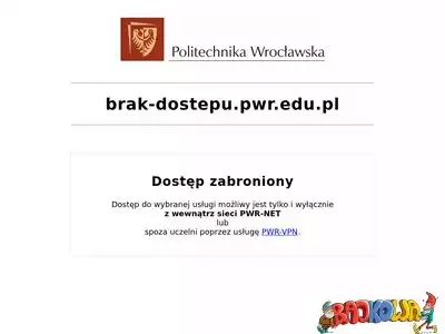 brak-dostepu.pwr.edu.pl