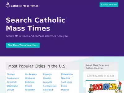 catholicmasstime.org