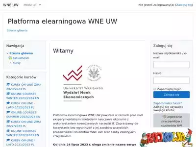 elearning.wne.uw.edu.pl