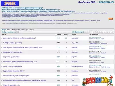 geoforum.geodezja.pl