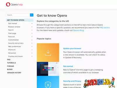 help.opera.com