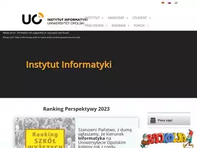 informatyka.wmfi.uni.opole.pl