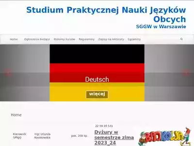 jezyki.sggw.pl