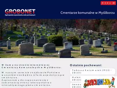 mysliborz.grobonet.com