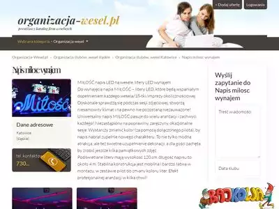 napismiloscnaweseleczestochowa.organizacja-wesel.pl