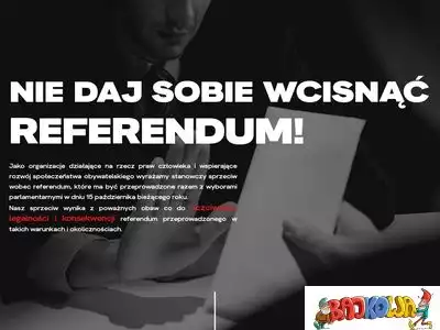 niedajsobiewcisnacreferendum.pl