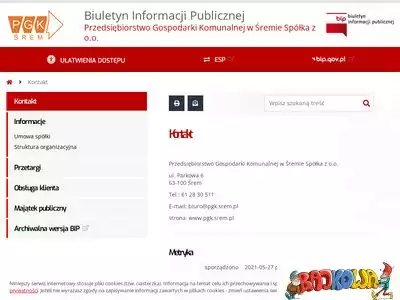 pgk-srem.biuletyn.net