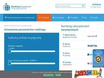 rankingubezpieczenturystycznych.pl