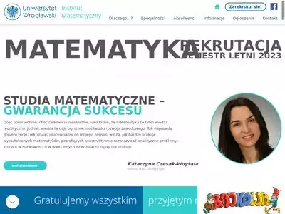 rekrutacja.math.uni.wroc.pl