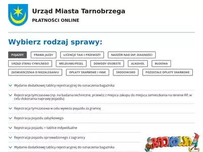 tarnobrzeg.oplatyurzedowe.pl