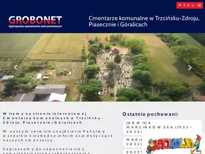 trzcinskozdroj.grobonet.com