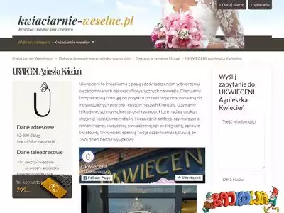 ukwieceni.kwiaciarnie-weselne.pl