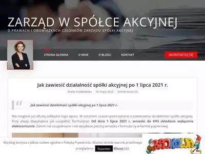 zarzadwspolceakcyjnej.pl