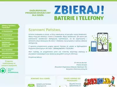 zbierajbaterieitelefony.pl